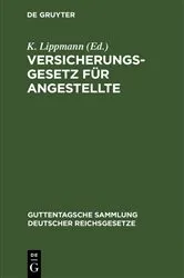 Book cover of Versicherungsgesetz für Angestellte by Unknown
