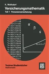 Book cover of Versicherungsmathematik (2nd ed.) by Kurt Wolfsdorf