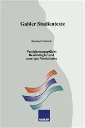 Book cover of Versicherungspflicht Beschäftigter und sonstiger Versicherter by Bernhard Schmidt
