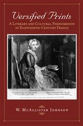 Book cover of Versified Prints by W. McAllister Johnson