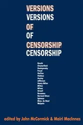 Book cover of Versions of Censorship by Mairi MacInnes