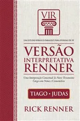 Book cover of Versão Interpretativa Renner - Tiago e Judas by Rick Renner