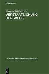 Book cover of Verstaatlichung der Welt? by Wolfgang Reinhard