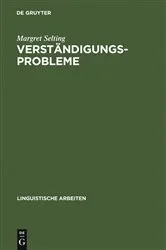 Book cover of Verständigungsprobleme by Unknown