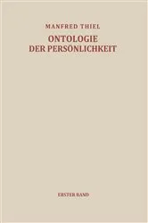 Book cover of Versuch einer Ontologie der Persönlichkeit by M. Thiel