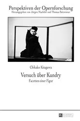 Book cover of Versuch ueber Kundry by Jürgen Maehder