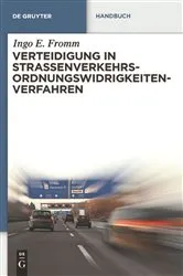 Book cover of Verteidigung in Straßenverkehrs-Ordnungswidrigkeitenverfahren by Unknown