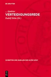 Book cover of Verteidigungsrede by Apuleius