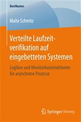 Book cover of Verteilte Laufzeitverifikation auf eingebetteten Systemen by Malte Schmitz