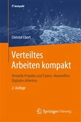 Book cover of Verteiltes Arbeiten kompakt (2nd ed.) by Christof Ebert