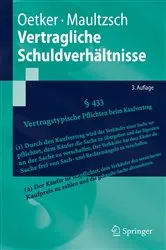 Book cover of Vertragliche Schuldverhältnisse (3rd ed.) by Unknown