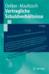 Book cover of Vertragliche Schuldverhältnisse (4th ed.) by Unknown