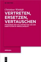 Book cover of Vertreten, Ersetzen, Vertauschen by Christiane Witthöft