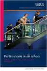 Book cover of Vertrouwen in de school by Scientific Council for Government Policy