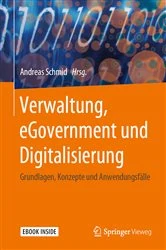 Book cover of Verwaltung, eGovernment und Digitalisierung by Andreas Schmid