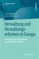 Book cover of Verwaltung und Verwaltungsreformen in Europa by Sabine Kuhlmann