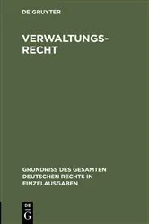 Book cover of Verwaltungsrecht (2nd ed.) by Unknown