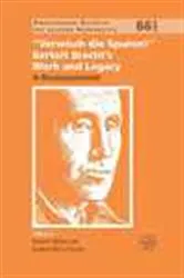Book cover of Verwisch die Spuren! Bertolt Brecht’s Work and Legacy by Robert Gillett