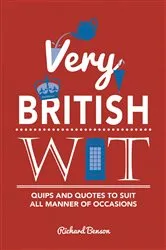 Book cover of Very British Wit by Unknown