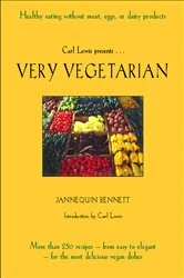 Book cover of Very Vegetarian by Jannequin Bennett