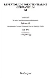 Book cover of Verzeichnis der in den Supplikenregistern der Pönitentiarie Hadrians VI. vorkommenden Personen, Kirchen und Orte des Deutschen Reiches 1522–1523 by Ludwig Schmugge