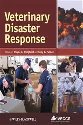 Book cover of Veterinary Disaster Response by Wayne E. Wingfield