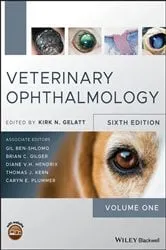 Book cover of Veterinary Ophthalmology (6th ed.) by Kirk N. Gelatt