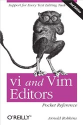 Book cover of vi and Vim Editors Pocket Reference (2nd ed.) by Arnold Robbins