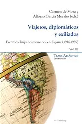 Book cover of Viajeros, diplomáticos y exiliados by Unknown