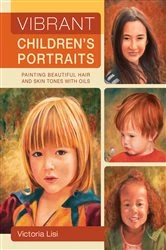 Book cover of Vibrant Children's Portraits by Victoria Lisi