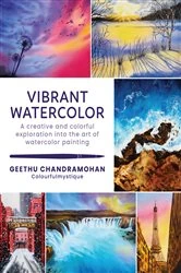 Book cover of Vibrant Watercolor by Geethu Chandramohan