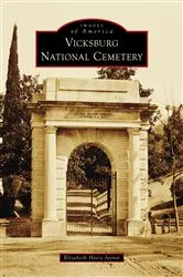 Book cover of Vicksburg National Cemetery by Elizabeth Hoxie Joyner