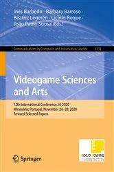 Book cover of Videogame Sciences and Arts by Inês Barbedo