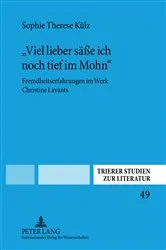 Book cover of «Viel lieber saeße ich noch tief im Mohn» by Herbert Uerlings