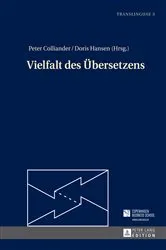 Book cover of Vielfalt des Uebersetzens by Peter Colliander
