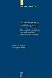 Book cover of Vielstimmige Rede vom Unsagbaren by Unknown