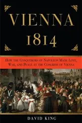 Book cover of Vienna, 1814 by David King