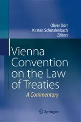 Book cover of Vienna Convention on the Law of Treaties by Oliver Dörr