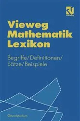 Book cover of Vieweg Mathematik Lexikon (3rd ed.) by Otto Kerner