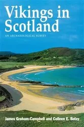 Book cover of Vikings in Scotland by James Graham-Campbell