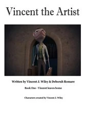 Book cover of Vincent the Artist by Vincent J Wiley