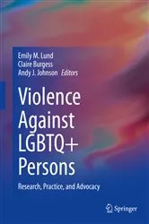 Book cover of Violence Against LGBTQ+ Persons by Emily M. Lund