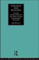 Book cover of Violence and Religion by Judy Sproxton