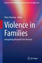 Book cover of Violence in Families by Peter Sturmey