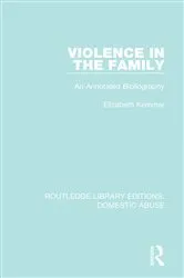 Book cover of Violence in the Family by Elizabeth Kemmer