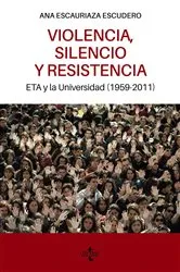 Book cover of Violencia, silencio y resistencia by Ana Escauriaza Escudero