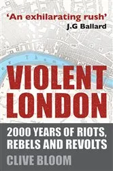 Book cover of Violent London by C. Bloom