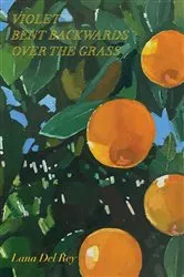 Book cover of Violet Bent Backwards Over the Grass by Lana Del Rey