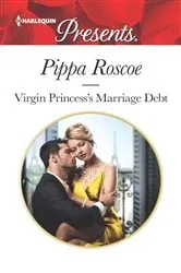 Book cover of Virgin Princess's Marriage Debt by Pippa Roscoe