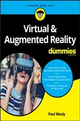 Book cover of Virtual & Augmented Reality For Dummies by Paul Mealy